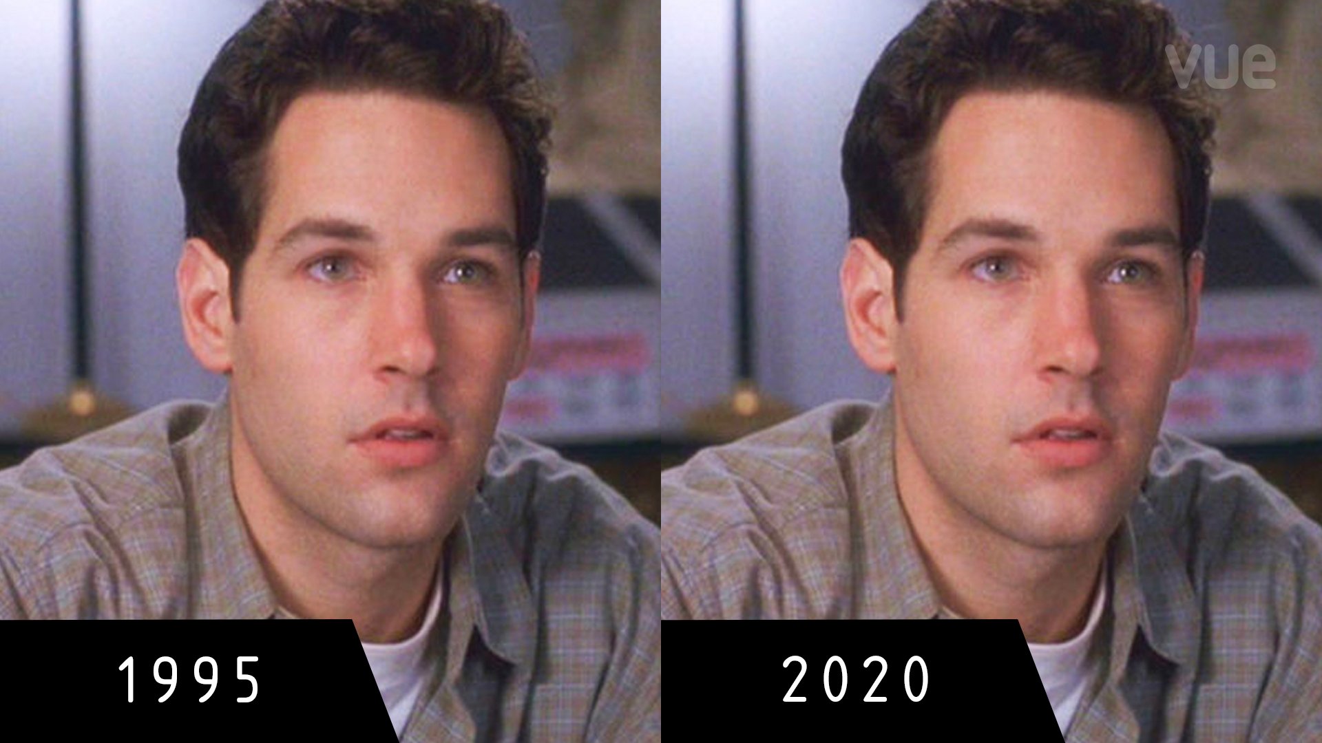 1 Paul Rudd year = 7 human years, which makes him...7.29 today. Happy Birthday! 