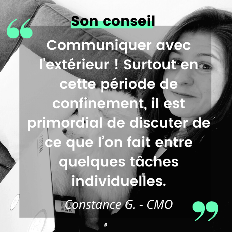 weefin_'s tweet photo. 💡 Comment vit-on le télétravail chez WeeFin ? Quels sont nos tips personnels ? Chacun d'entre nous va vous livrer son conseil #WeefinFromHome ! 

👉 N°1 "Communiquer avec l'extérieur ! "  @CGangneux 
 #CMO chez WeeFin
https://t.co/r1dE9KYQ6K
#StayAtHome https://t.co/CZqgem3psG