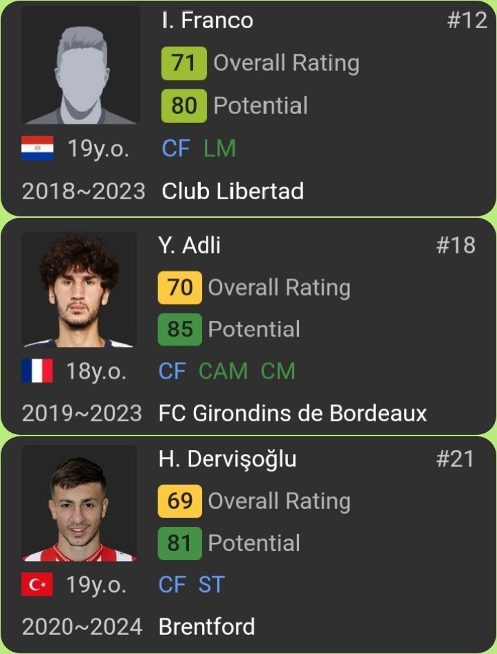 Career Mode Insider On Twitter Recommended Fifa20 Career Mode Hidden Gems Center Forwards Great For Road To Glory Or Backup With Potential To Break Into The First Team Https T Co Jflzfdg2z7