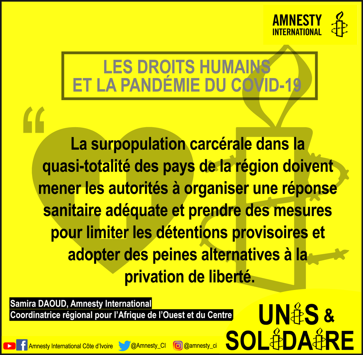 Amnesty International Côte d'Ivoire tweet media