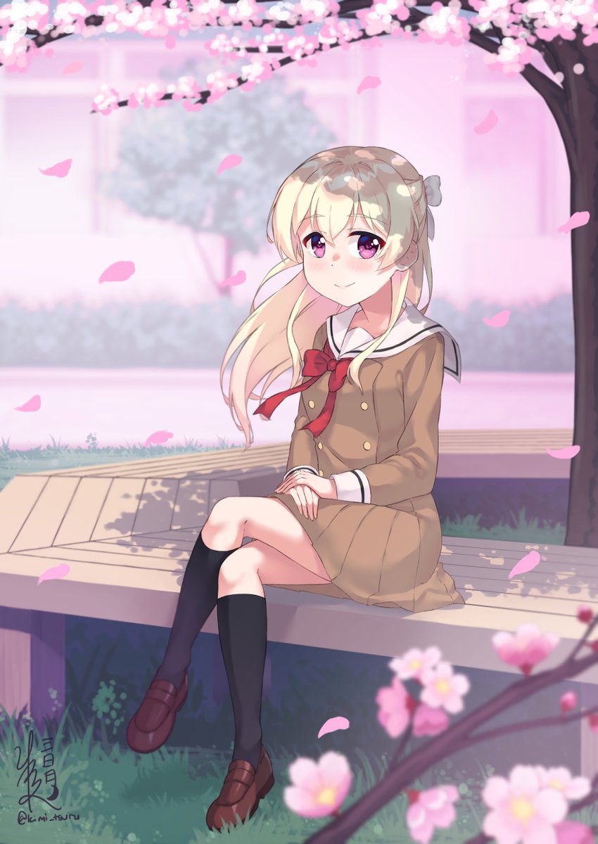 きみつる Auf Twitter ちょっと遅いですが 千聖さんお誕生日おめでとう そういえば 私千聖さんだけを描くのは初めてなんですよね 笑 白鷺千聖 白鷺千聖生誕祭 白鷺千聖生誕祭 バンドリ ガルパ イラスト Illustrations 春 制服 セーラー服