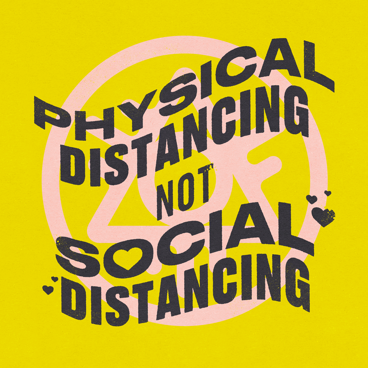 BoomtownFair's tweet photo. Physical distancing not SOCIAL distancing 💕🌻

Whilst we may have to be physically apart for a little while we hope you're finding ways to stay connected... 👉💗👈 https://t.co/nLwn5XTJyu