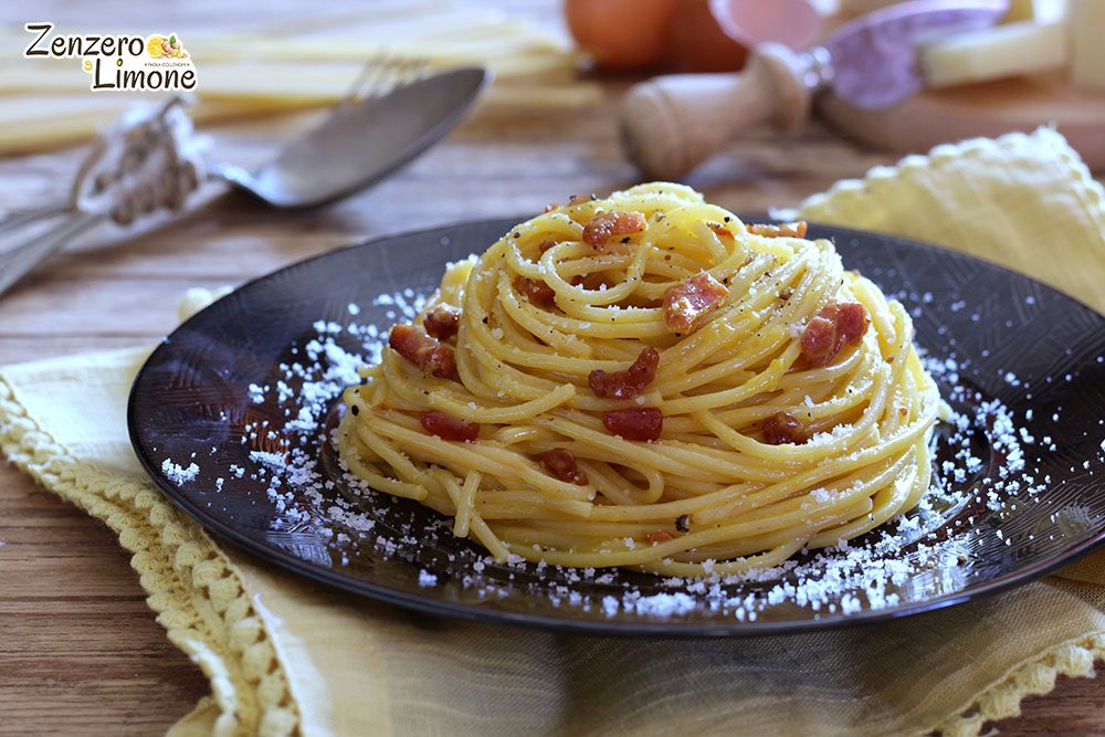 zenzeroelimone's tweet photo. Per festeggiare il #carbonaraday ecco la mia #CarbonaraHomemade. RICETTA: https://t.co/MVfTYN0zv7 @welovepasta_it @unionfood_pasta https://t.co/sY3wOsMC15