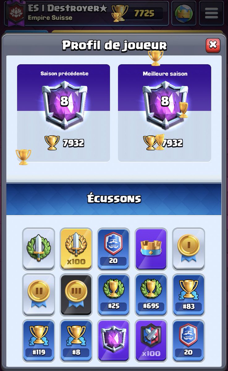 ESI_Destroyer's tweet photo. Ma meilleure saison, rush de dernière minute 8h -> 7580, 9h30 -> 7850👊🔥🎉🏆Top 3 suisse fin de saison🇨🇭 https://t.co/M1sOoyNNly