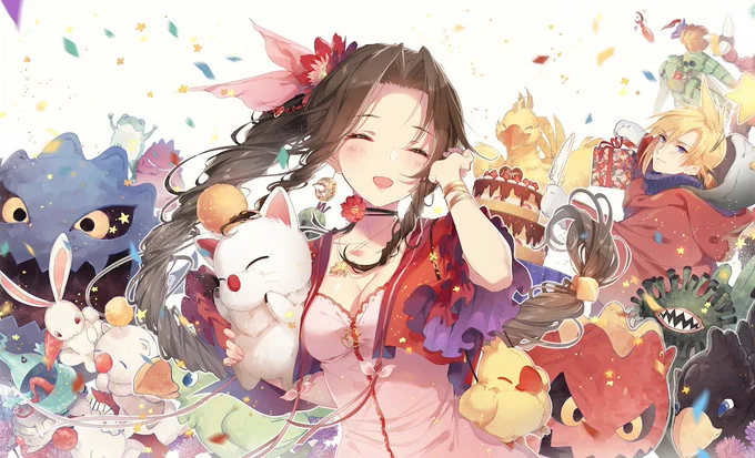 C98(エア春コミ) 新作発表⑰
エアリスちゃん の スリーブ や  プレイマットになります!
イラストレーターは c7肘 様です。
#エアコミケ98 #エアコミケ 