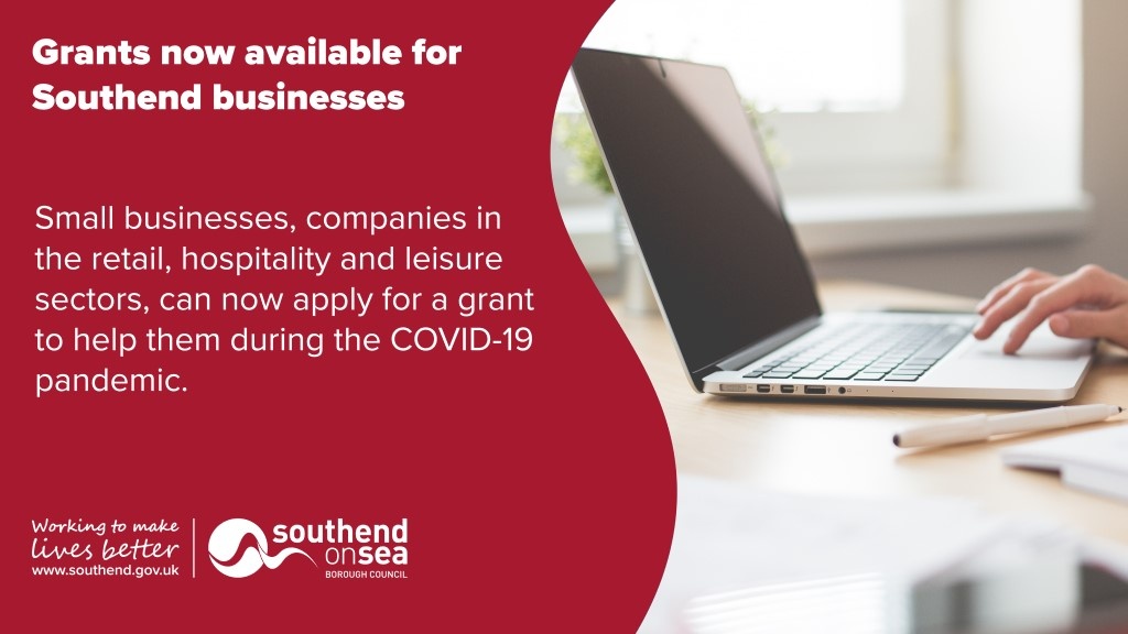 Grants available for Southend businesses

Small businesses, including those in the retail, hospitality and leisure sectors, can apply for a grant to help them during the Coronavirus pandemic.

For full details and to apply visit: orlo.uk/Businesses_IEm…