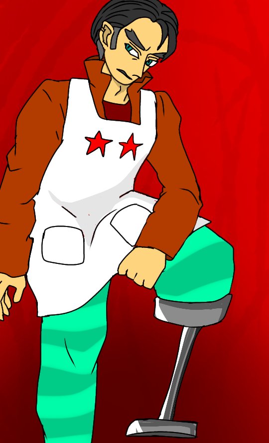 Phantom氷柱 Twitterren 歪みが酷すぎて酔いそうwww ヴィンディケーターの元隊長ペグレッグの擬人化 サイコパス館主の腹違いの弟イリュージョナーフェアリアー オネェ 天使の日に描いたミリヘロ 館の元厨房担当ヴィンディケーター シックの擬人化です 右利き