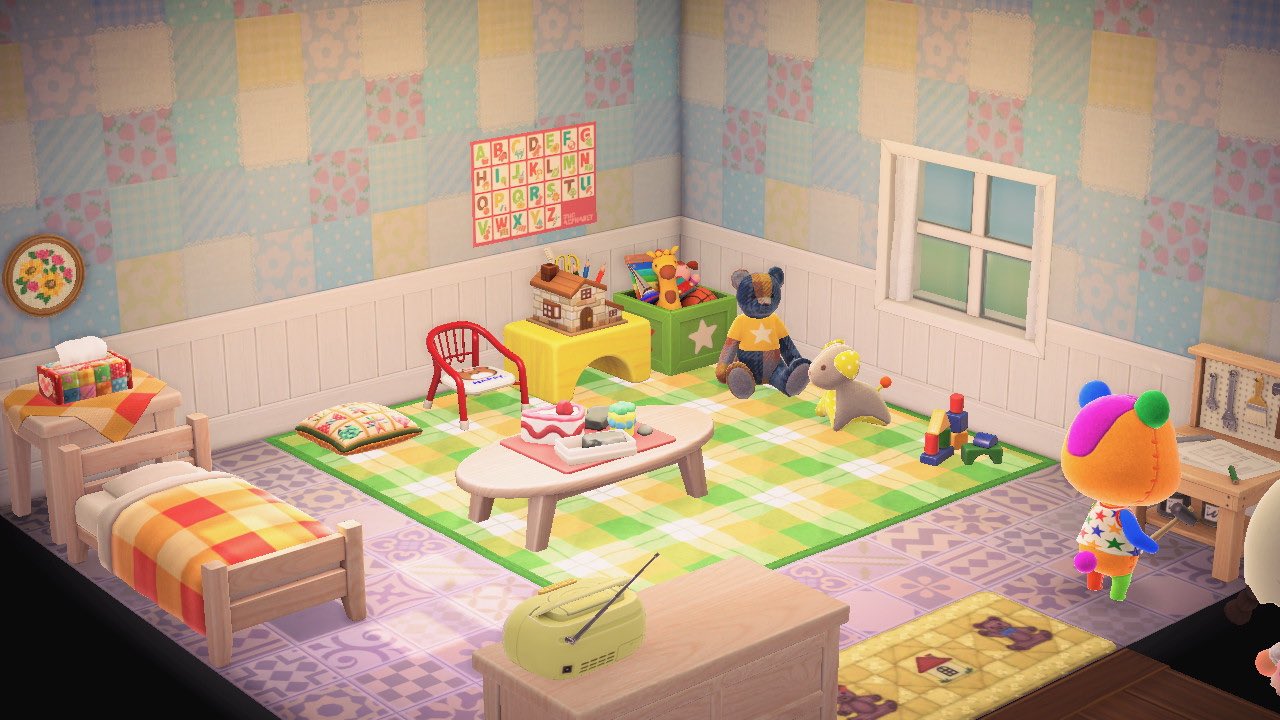 تويتر かや にゃんころ島 على تويتر 素敵なタグあったのでお借りしました あつ森初期部屋 パッチくんのお部屋です 子ども部屋みたいでかわいい あつまれどうぶつの森 どうぶつの森 T Co A6zj0y25xl