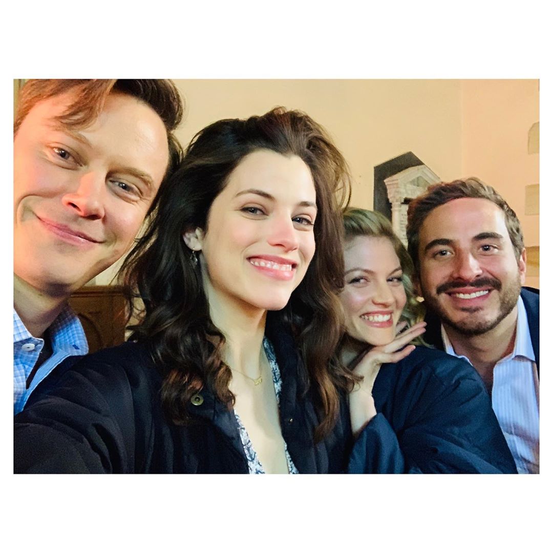 Heath Ledger Ryan Corr Jessica De Gouw Laura Carmichael Michael Dorman Michael Sheasby And Cariba Heine On The Set Of The Secrets She Keeps Posted By Jessdegouw T Co Fu247je6go Thesecretsshekeeps