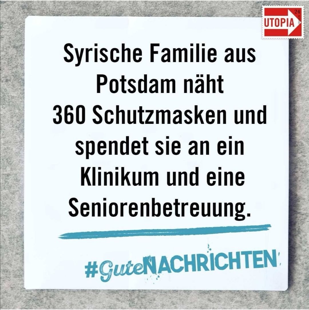 Timonsky_pan's tweet photo. Jetzt nähen uns die Geflüchteten schon die Schutzmasken weg...
#Covid_19 #coronavirus #RefugeesWelcome https://t.co/cWizzx4Ids