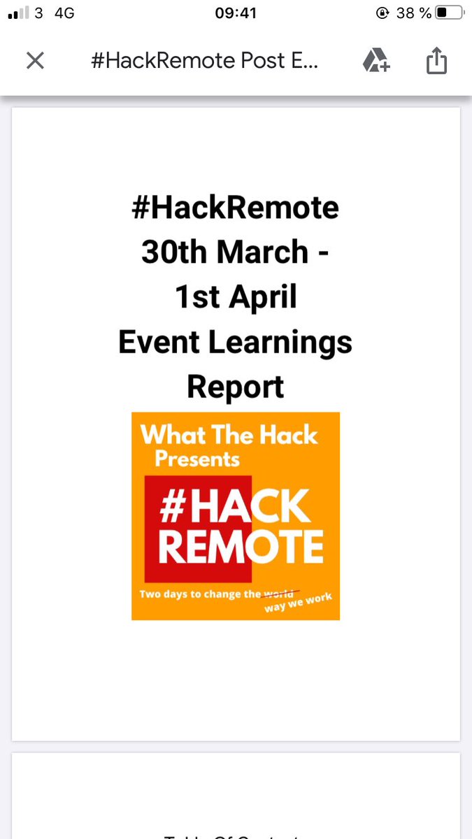 SophieBnt's tweet photo. FINISHED!
To write our first @hacksomething report about the last #HackRemote
We gathered interesting information🚀
There is only so many ways we can make social innovation happen!!
Let me know if you want to know more and read the report.
@Padraigreidys https://t.co/e4rkdUPSZS