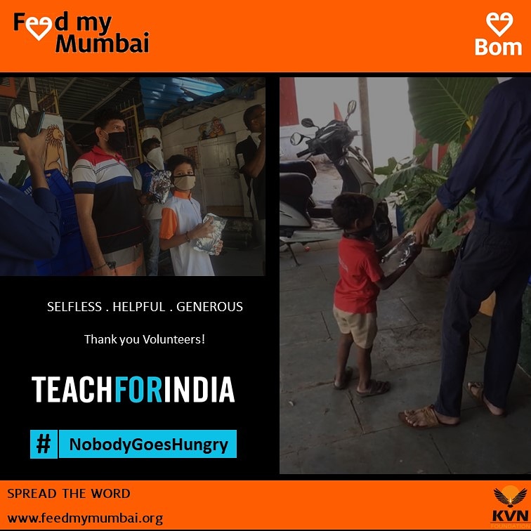 feedmymumbai's tweet photo. Thank you @TeachForIndia for helping us help distressed families in Worli hutments. We look forward to doing more with you. #NobodyGoesHungry #TogetherWeWin

To make a contribution visit https://t.co/1FW1EvGkMF https://t.co/sMA4i6cDZu