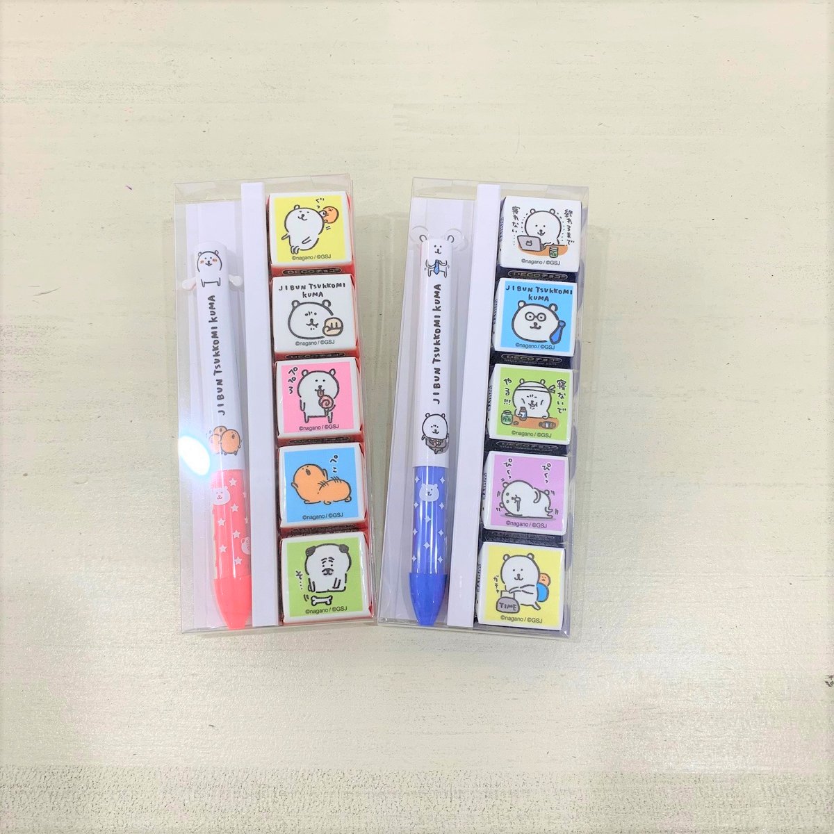 新商品が登場しました！ 自分ツッコミくま mimiペンDECOチョコ5個