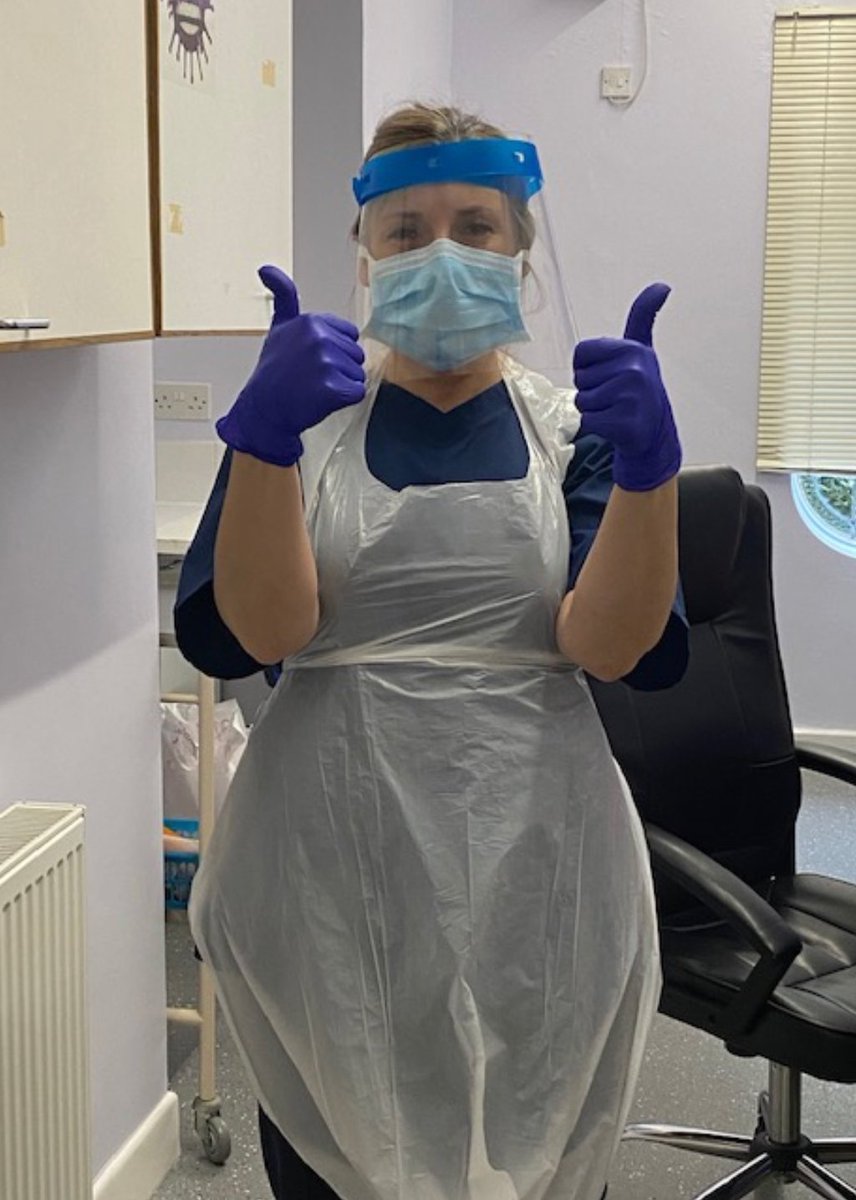 MrCottonDT's tweet photo. Made last thursday @LadybridgeHigh and now in use by local Doctors and Nurses. #staysafe #NHSheroes https://t.co/syBZyhdcxR