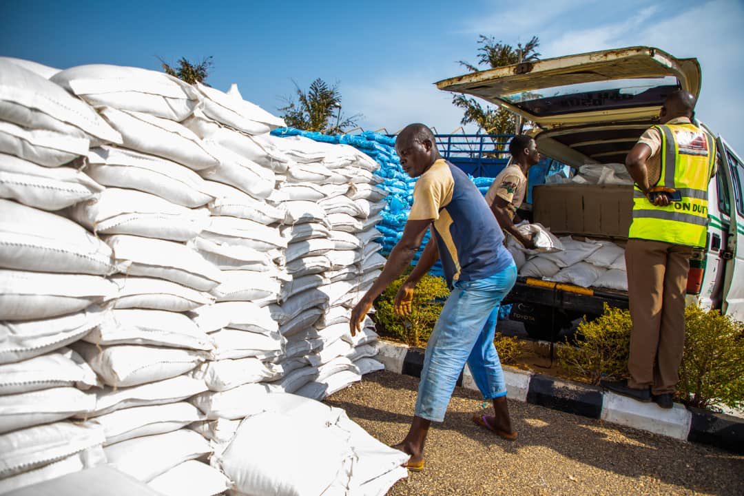 With various individuals and firms backing the government’s effort.“The government commends the management of KAM Holding for the donation of N20m to the government; Hajia Bola Shagaya for donating 100 bags of 50kg rice, 500 pieces of 5kg semovita...