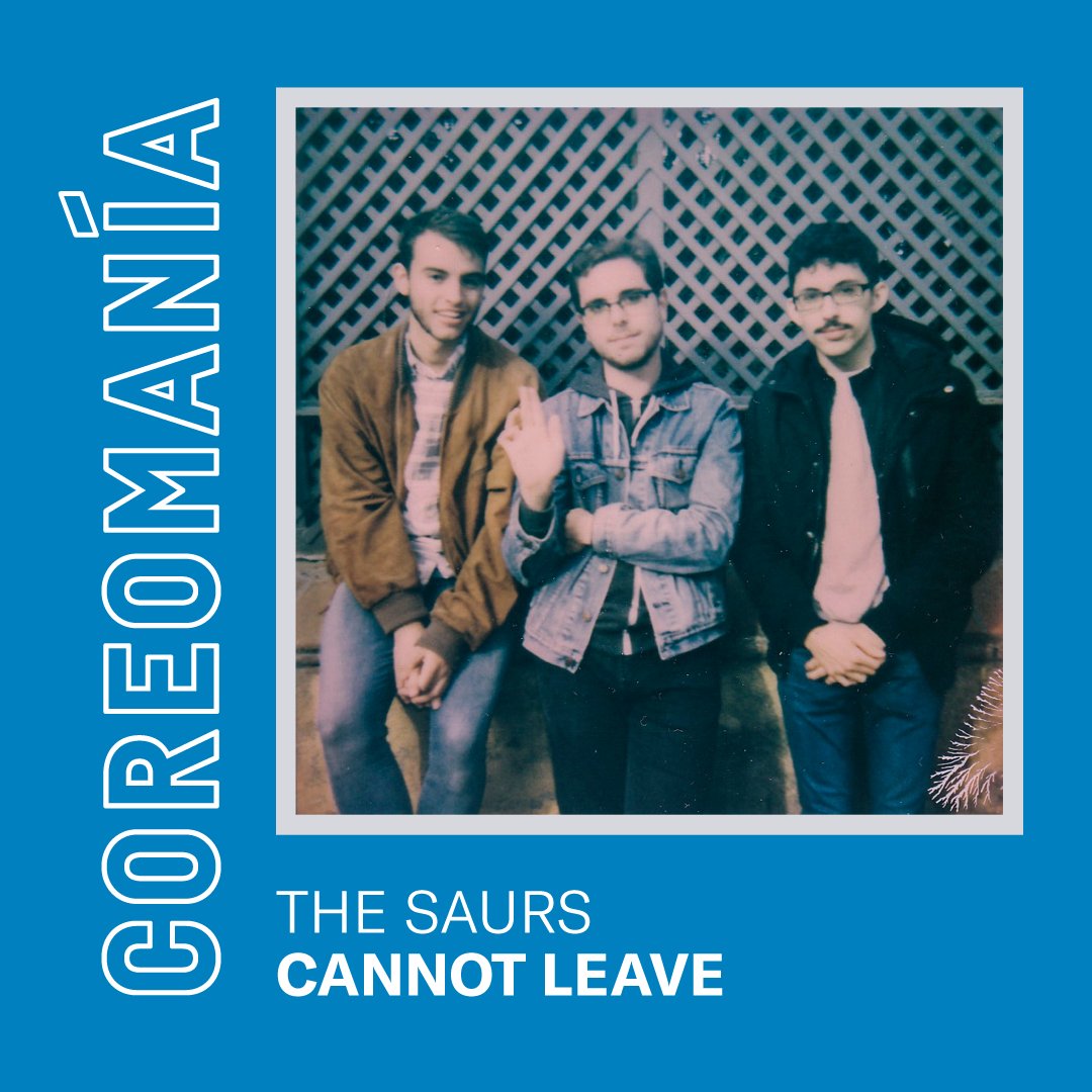 Epa! Cómo va eso?
Os traemos una añeja y pseudoinédita pieza: Cannot Leave. Ésta forma parte de #Coreomanía, la serie de singles digitales que @PrimaveraLabels está lanzando para combatir esta extraña temporada.
Ahí va el enlace a Spotify: spoti.fi/2JEEZZ5
Venga, salud!