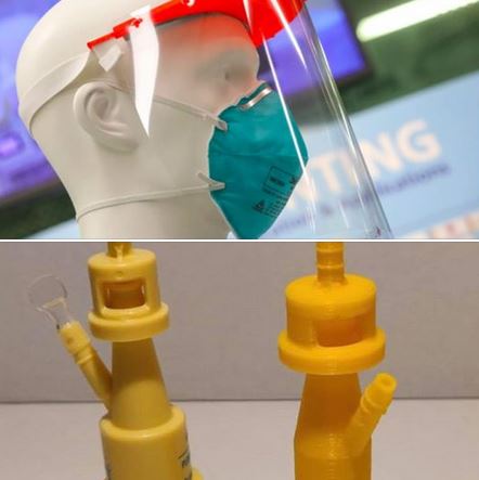 OrangeIDF's tweet photo. 😷 Appel aux professionnels de santé en lutte contre le #COVID19 

#IciEtLab et #LePetitFablabDeParis fabriquent bénévolement et rapidement des équipements de protection simples ou des pièces non-vitales sur des appareils défectueux.
#FabLab
Plus d'infos : https://t.co/yJHr3tdhy2 https://t.co/VCylEjUqML