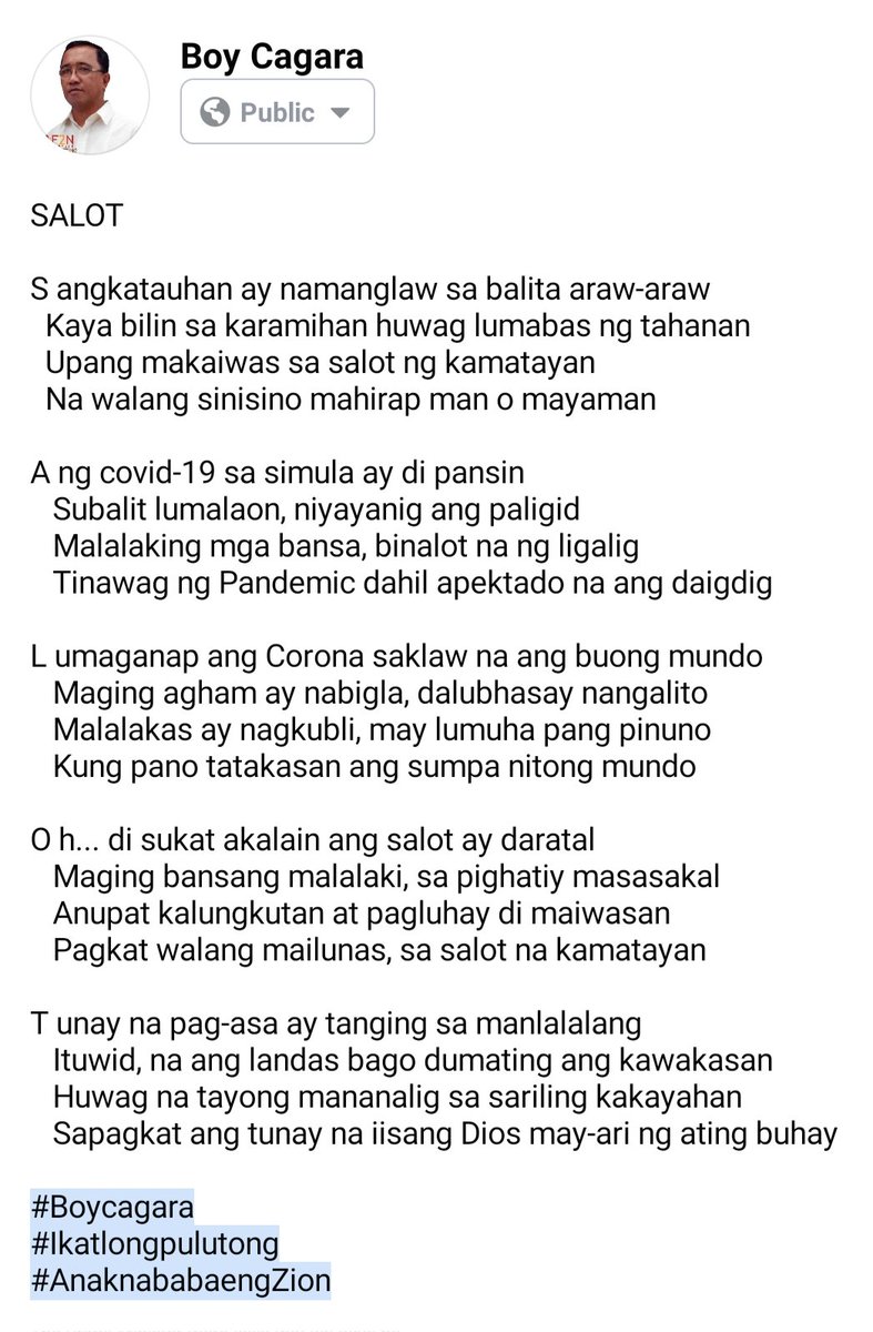 1914BC's tweet photo. Salot ay kayang kaya kung sama sama https://t.co/IhWIkx5kSO