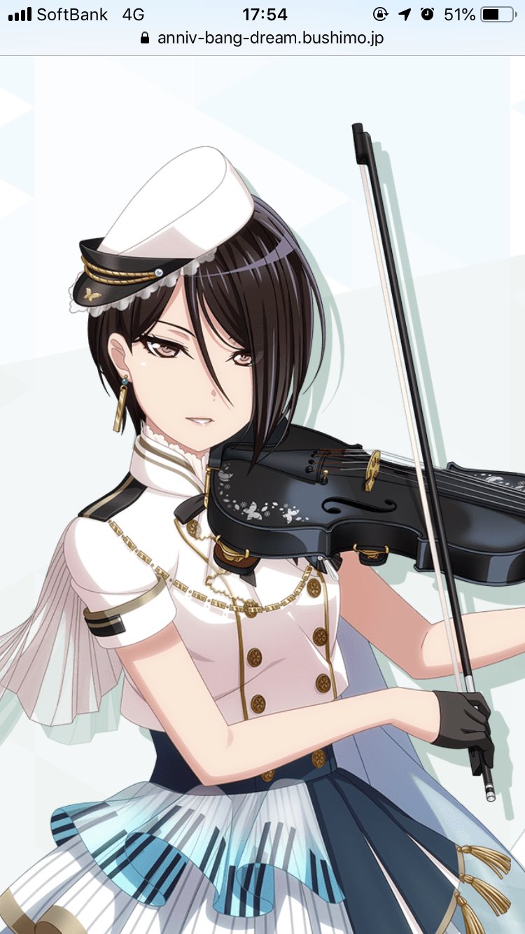 ホロっく Al Twitter バンドリ追加バンドのバイオリンキャラが見た目すごい刺さってる T Co 70jdpj4dyh Twitter