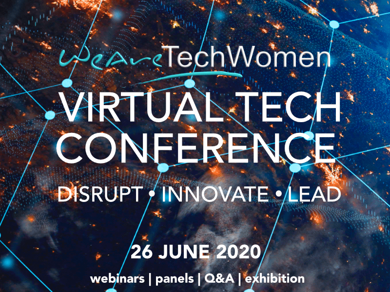 WeAreTechWomen's tweet photo. .@WATC_WeAreTech are excited to announce the largest #virtual #womenintech conference for 2020 - Disrupt. Innovate. Lead, on 26 June. Find out more & book your ticket here: https://t.co/i1bQytpwHA https://t.co/orFd5Aqwwu