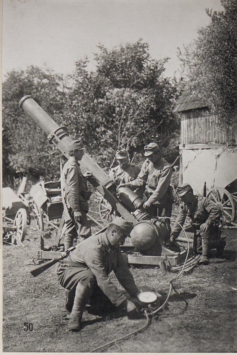 7: 20 cm Luftminenwerfer M.16.I could've picked any of the many types of pneumatic trench mortars used by the Austro-Hungarians, as I have a real affinity for these unique and interesting weapons. Simple, cheap and with little sound and no visual signature - what's not to like?