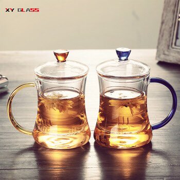 bornpoly's tweet image. glass tea cup