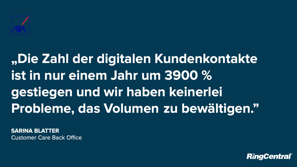 Wie setzt #AXA innovative Kommunikationskanäle im #Kundenservice ein? 🇨🇭📲
ow.ly/Tao850xg4fq