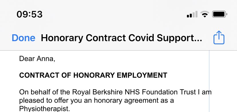 Thank you to @FlintHousephys for seconding me back to the #NHS during this time where all health care professionals are needed 
#rehabiswhatwedo 
#nhsvolunteers 
#resp