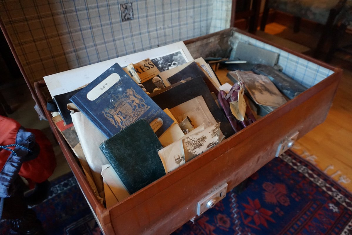 ChuArchives's tweet image. #Archive30 #acollection Back when we were allowed to go places and do things, a small team from @ChuArchives conducted a survey of some archive material in situ - the team briefly listed and assessed what was there, with a view to possibly bringing the material to @ChuArchives