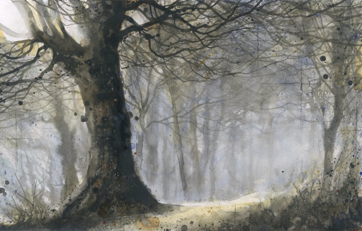 cookthepainter's tweet photo. Very pleased that this painting is selected for the 99th @SGFADrawing Open exhibition @mallgalleries
#sgfa #art #painting #watercolour #london #mallgalleries #trees #monochrome #draw20 https://t.co/tfBU3l0GCC