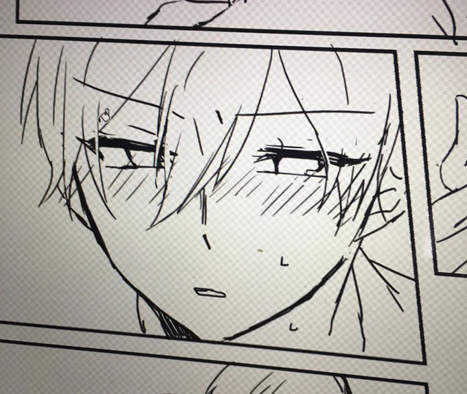 好きな顔が描けました元気 