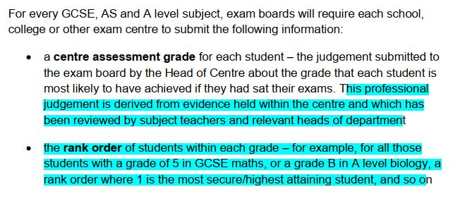 The proposal for grading student exams this summer is deeply, deeply problematic. It prioritises the continuity of the exam grading system over fairness to students in a time of significant upheaval. Here are 6 reasons why I think this needs to change: