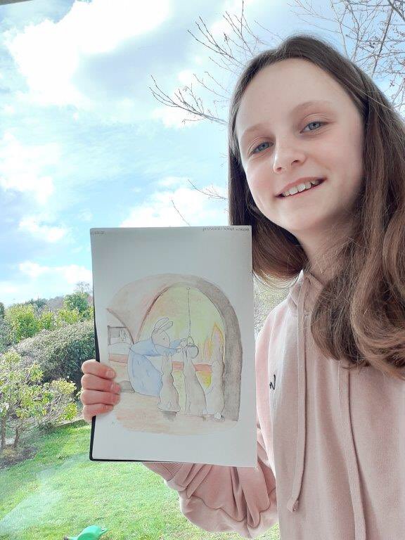 wesleycollege's tweet image. First Year Art students have been part of a Covid 19 hospital outreach project where they send artwork and messages to inpatients on lockdown in St Columcille’s Hospital in an attempt to bring some cheer.