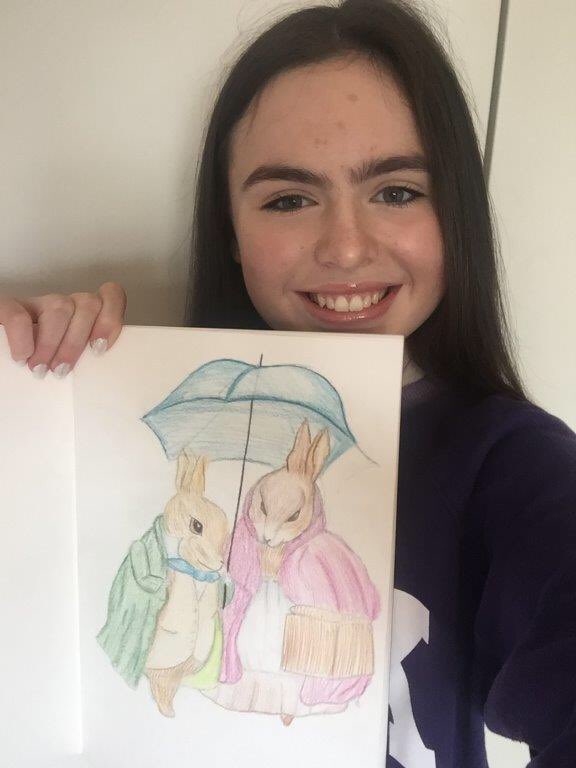 wesleycollege's tweet image. First Year Art students have been part of a Covid 19 hospital outreach project where they send artwork and messages to inpatients on lockdown in St Columcille’s Hospital in an attempt to bring some cheer.