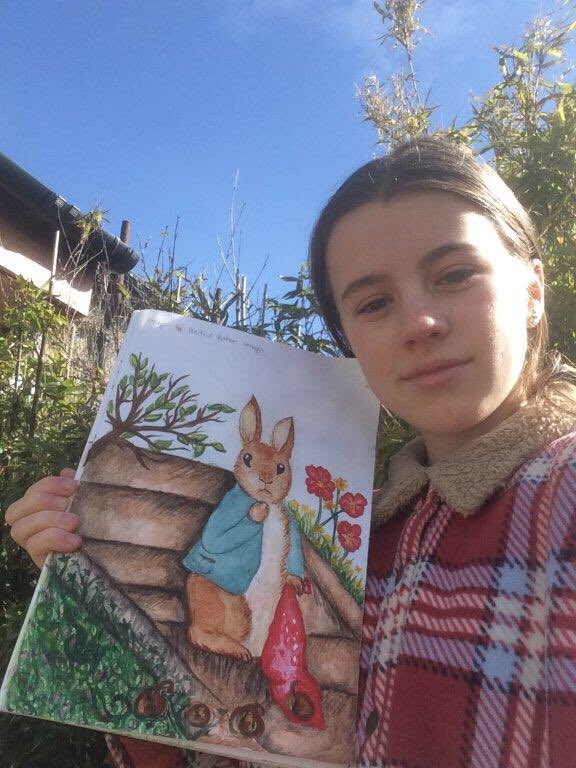 wesleycollege's tweet image. First Year Art students have been part of a Covid 19 hospital outreach project where they send artwork and messages to inpatients on lockdown in St Columcille’s Hospital in an attempt to bring some cheer.