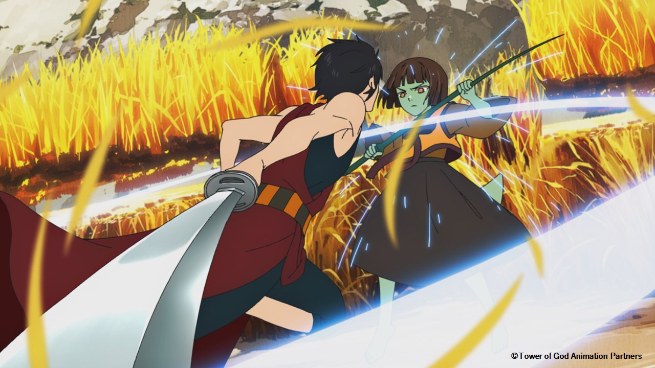 Tvアニメ 神之塔 Tower Of God 2nd Season 製作決定 第二話 400分の３ へドンのテストを乗り越え 塔の二階に進んだ夜 ユリから授かった 黒の三月 に目を付ける人物 クンによって 夜は翻弄されながらも上を目指すことになるが