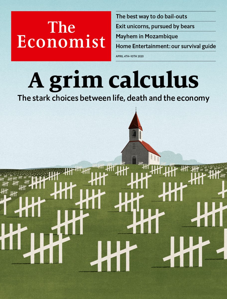 The church possible pushed back further to emphasize less on one religion. Here's the final cover in all its 'grim glory'. The word "calculus" has been chosen to highlight the tough economic trade offs that possibly is in progress. So everything ties into one unified piece?