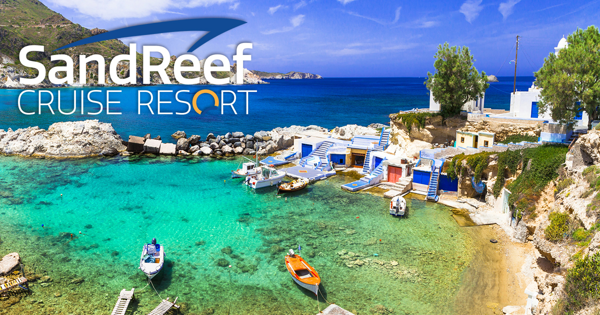 sandreefresort's tweet photo. Countless lacy beaches worthy of Aphrodite, with a variety of shapes, colors &amp; depths are the characteristics of #Milos. Try watermelon pie &amp; enjoy the beautiful sunset from the comfort of your private luxurious #sandreefresort.

#cruiselife #greece #greekfood #mediteraneansea https://t.co/mLa8ZNcUIE