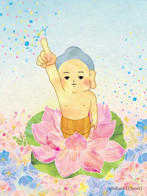 印刷可能 花祭り イラスト 花祭り イラスト かわいい