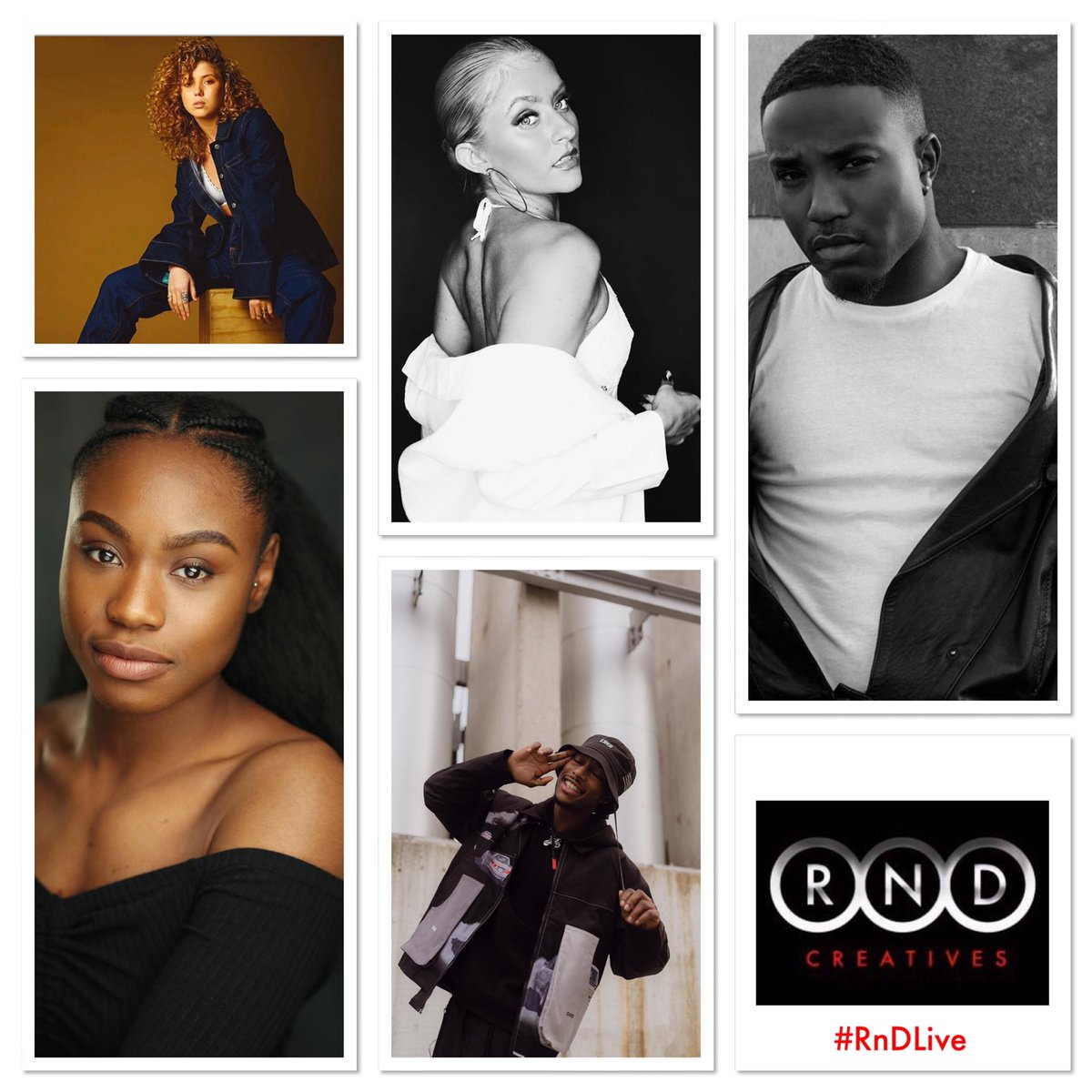 WEEK 3 •
EXCITED TO ANNOUNCE THIS  WEEKS TALKERS ON #RnDLive 
Monday @diddemie_from 
Tuesday @_nathanielwilliams 
Wednesday @joy_duckrell 
Thursday @jorgieevaughan 
Friday <a href="/chebarrettdavis/">Ché Barrett-Davis</a>