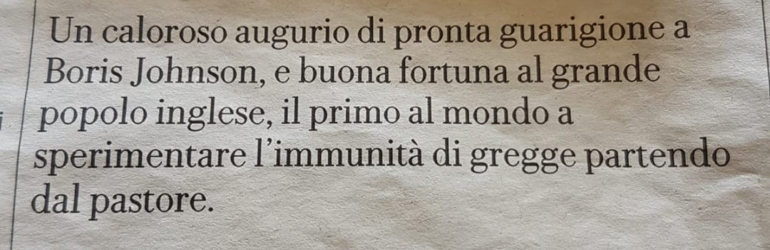 Lucillola Auguri Di Pronta Guarigione A Borisjohnson Perche Io Sono Diversa Rispetto A Quegli Imbecilli Che Hanno Augurato La Morte A Zingaretti