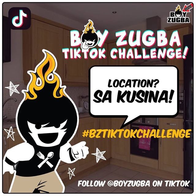 BoyZugbaPH's tweet photo. First weekly winner will be announced on April 12, 2020. JOIN NA! 😃

#BoyZugba #BZTiktokChallenge #Quaranthengz https://t.co/pzjMi4VrM2