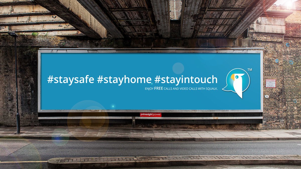 SqualkZone's tweet photo. There are two things we can all do to help and protect ourselves and our loved ones. Stay home and stay in touch. Calls and Video Calls are free between Squalk users so make someone’s day. Call them now. #staysafe https://t.co/kI1EjakOls https://t.co/wLyeyKVubY