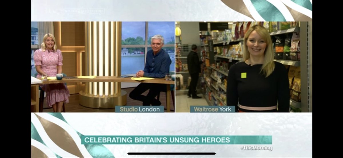 thats_danfastic's tweet photo. @KylieGilson makes me proud everyday ❤️

Today is no different.

@waitrose @hollywills @Schofe @waitrose 

#britainsunsungheroes
#waitrose
#thismorning https://t.co/AZWzLFZz0h
