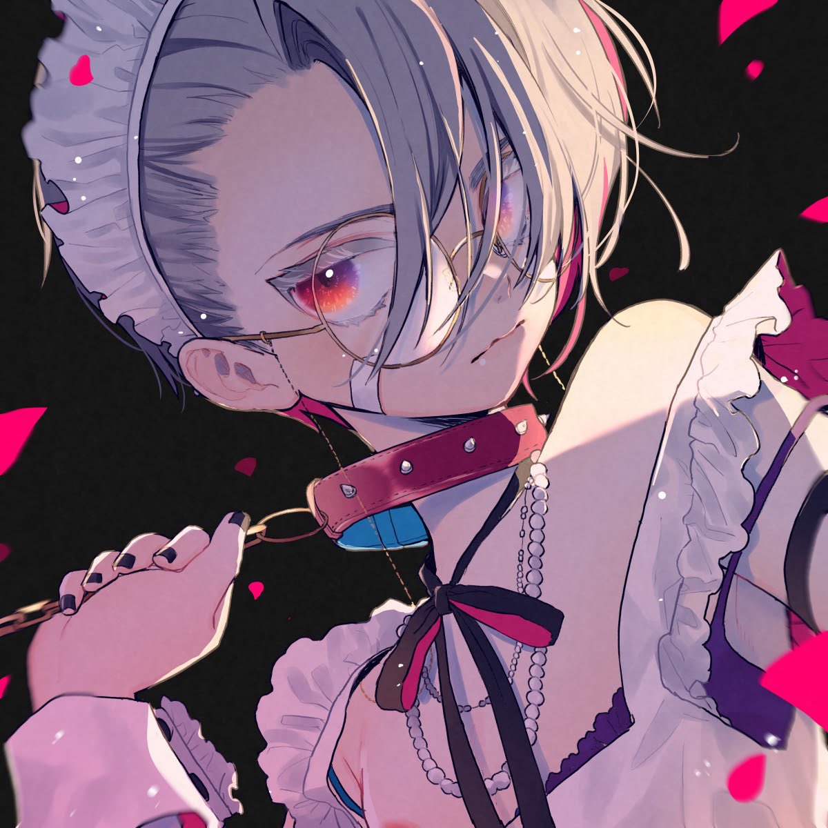 「マルヤマ ルイさまからご指名頂きました…??キラキラした目を描くのが趣味です
 」|幸原ゆゆのイラスト