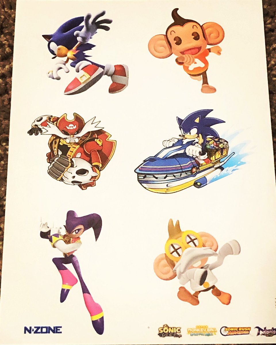 Sonic Adventure NiGHTS Sticker