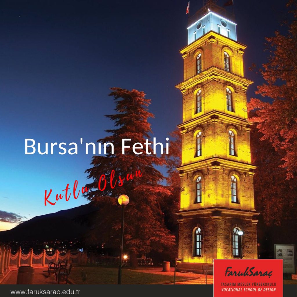 Bursa’nın fethinin 694. yılı kutlu olsun! #FarukSaraç #HerYerdeSeninle