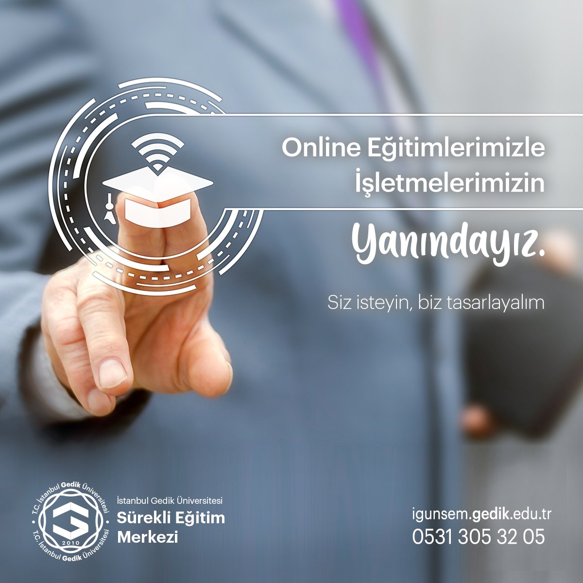 igunsem's tweet photo. Geleceğiniz bizim işimiz... 🎓
Detaylı Bilgi: 444 5 438/1173 ve 0531 892 03 58
#gedikedu #igünsem #igunsem #onlineeğitim #uzaktaneğitim #Evdekal https://t.co/k3Yok9SB32