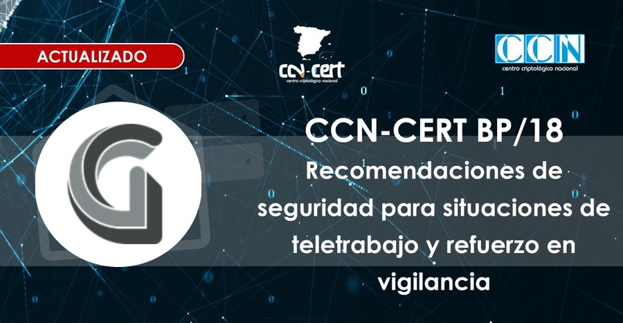 dinosec's tweet photo. @GuardedBox ha sido añadido como solución gratuita al #Informe de Recomendaciones de seguridad para situaciones de #teletrabajo y refuerzo en vigilancia del @CCNCERT #CiberCOVID19

Gestión, protección y almacenamiento seguros de secretos y credenciales

https://t.co/4OMquZywXp https://t.co/sJ2BcCzvmC