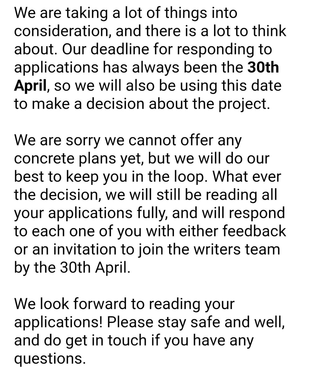 Today is the LAST day to apply for a position on the Fringe of Colour Responses team! Please see our short statement about the project, following the cancellation of this year's festival. We're looking forward to reading all your applications! 👏🏽👏🏽